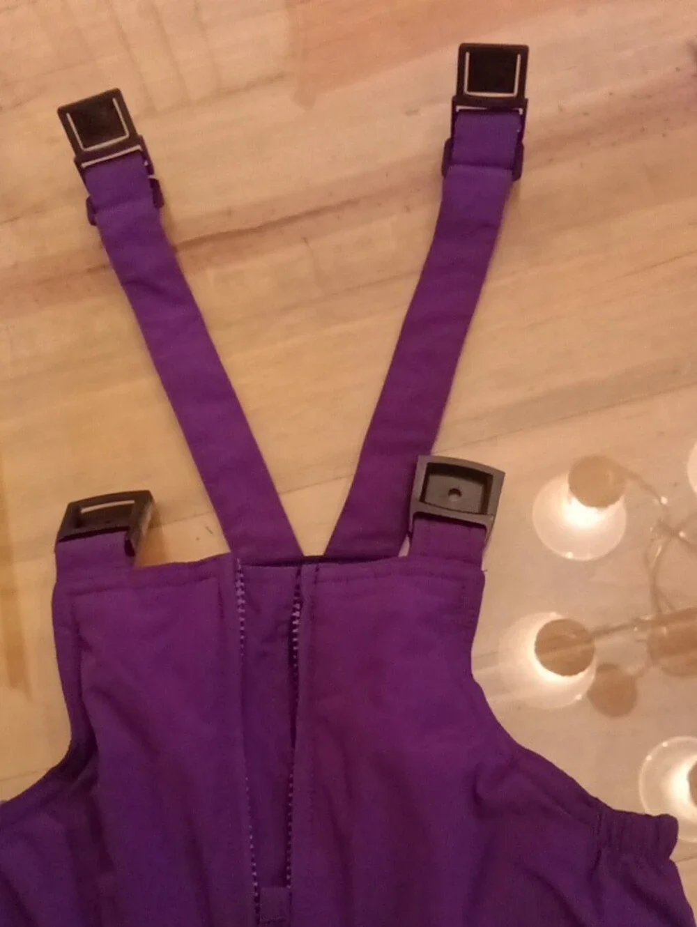 Lands' End Kids' Purple Size 4 Snow Bib Overalls